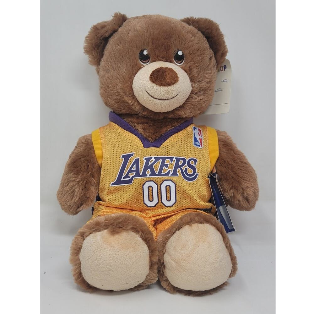 🆕 Build a Bear NBA Los Angeles Lakers Basketball Bear